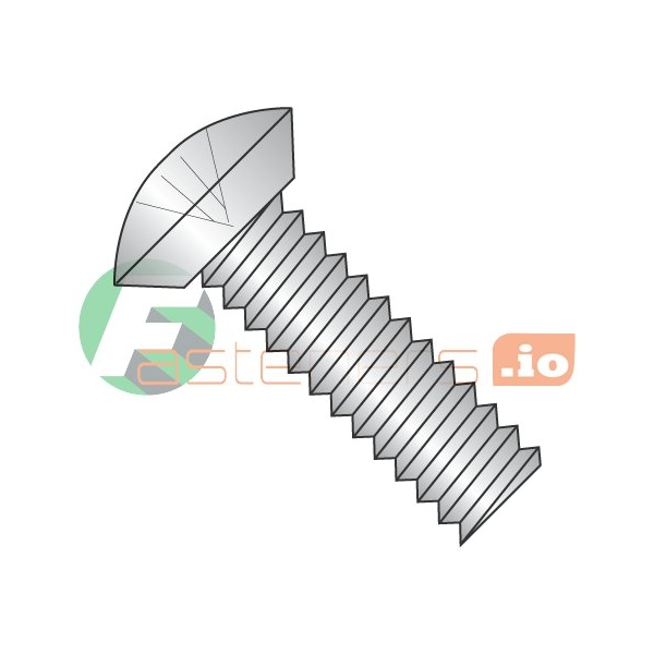 Newport Fasteners #10-32 x 1/4 in Phillips Oval Machine Screw, Plain 18-8 Stainless Steel, 4000 PK 426186 - main